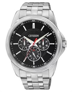 Мужские наручные часы со стальным браслетом 42 мм AG8340-58E Citizen