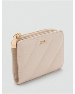 Диагональный стеганый кошелек, Natural White Mango