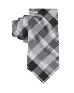 Мужской галстук Maddox Grid, зеленый Calvin klein