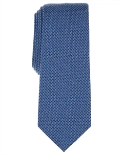 Мужской галстук Nebula с однотонным узором, синий Alfani