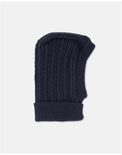 Детская шапка-плахо с косичками, темно-синий Kids el corte inglés