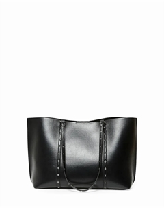 Жесткая сумка с заклепками, черный Сфера