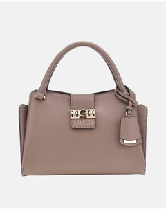 Клатч на молнии и магнитной застежке, светло-серый Guess