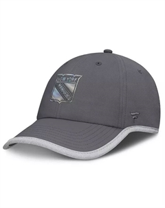 Женская темно-серая кепка New York Rangers Fundamental Reflector Adjustable Fanatics