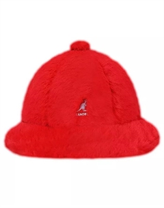 Мужская повседневная панама из искусственного меха, красный Kangol