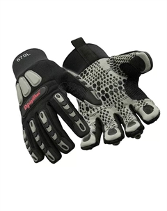 Мужские утепленные перчатки Impact Pro - водонепроницаемые зимние рабочие перчатки с превосходным сцеплением, черный Refrigiwear