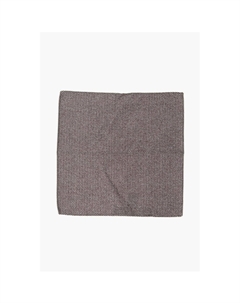 Карманный платок из жаккардового шелка, коричневый Dsquared2