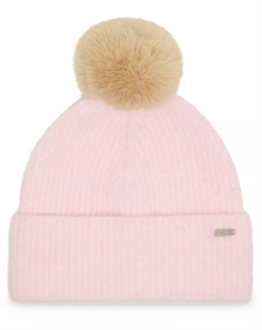 Женская шапка-бини Caught Brushed Fine Rib Knit, розовый Steve madden