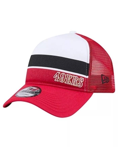 Детская бейсболка San Francisco 49ers Sport Night Color Block 9FORTY A-Frame Trucker с регулируемой застежкой New era