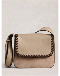 Кожаная сумка-саквояж Isabelle, Dark Natural White stuff