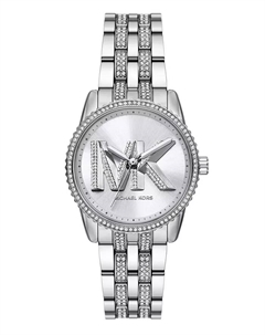 Женские часы Bryant Chronograph из нержавеющей стали серебристого оттенка, 35 мм Michael kors