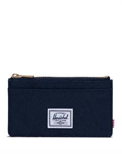 Экологичная унисекс визитница из ткани, темно-синий Herschel