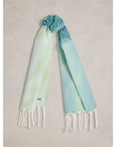 Шелковый шарф Shelly, Multi White stuff