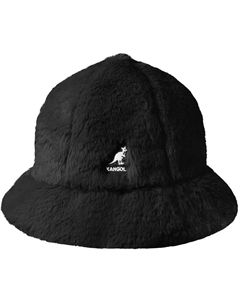 Мужская повседневная панама из искусственного меха, черный Kangol