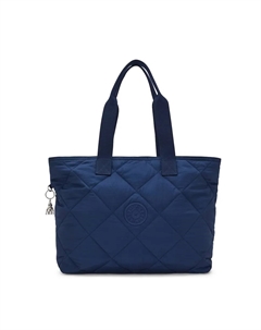 Большая мягкая сумка через плечо Colissa с несколькими отделениями, темно-синего цвета Kipling