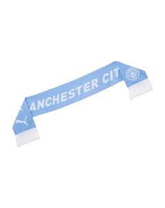 Футбольный шарф Manchester City Soccer Essentials, синий Puma
