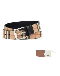 Кожаный ремень унисекс Burberry