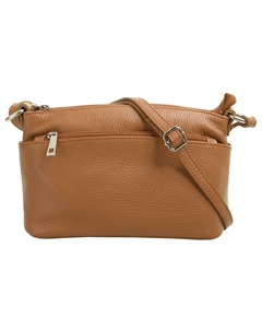 Сумка через плечо Umhängetasche, коньячный Cluty