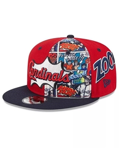 Бейсболка-снепбек 9FIFTY St. Louis Cardinals MLB 2025 MLB Diamond Hero Edition для больших мальчиков и девочек (красно-синяя/синяя) New era