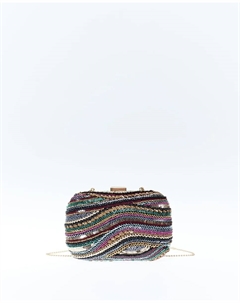 Клатч с волнистым узором, мультиколор Сфера