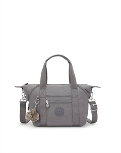 Сумка через плечо на молнии с ручкой через плечо, серый Kipling