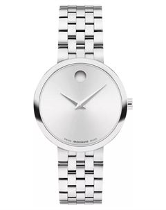 Женские часы Museum Classic Swiss Quartz из нержавеющей стали, 29.5 мм Movado