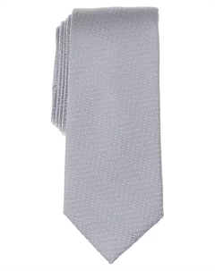Мужской галстук Sevier в елочку, серебро Alfani