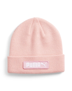 Классическая шапка-бини с манжетой, молодежная,, персиково-розовая Puma