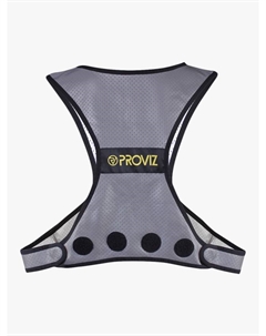 Светоотражающий беговой жилет X, Silver Proviz