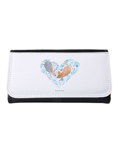 Портмоне Mr & Mrs Panda Damen Mäuse Herz ohne Spruch, белый Mr. & mrs. panda