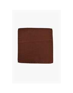 Шелковый нагрудный платок с узором, двухцветный Dsquared2