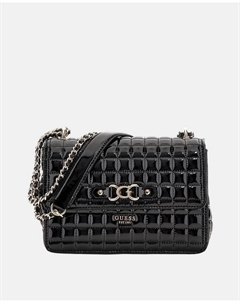 Сумка через плечо с магнитным застежкой, черный Guess