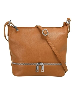 Наплечная сумка, коричневый Cluty