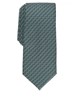 Мужской галстук Louvre Slim, созданный для Macy's, зеленый Alfani