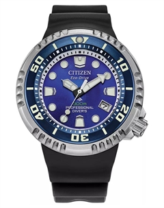 Мужские часы для дайвинга Promaster Black BENEBiOL с ремешком из полиуретана, 46 мм Citizen