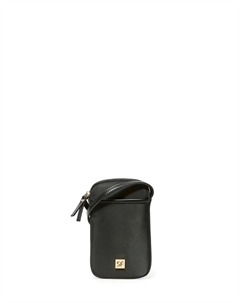 Мобильный кошелек нейлоновый с молнией, черный Сфера