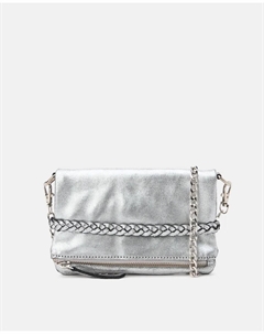 Плетеная сумка для девочки, серебряно-бежевый Kids el corte inglés