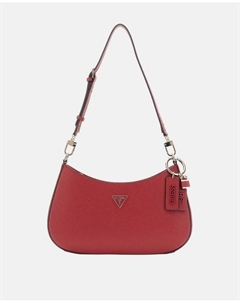 Средняя сумка через плечо на молнии, красный Guess