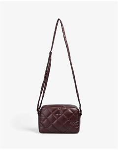 Женская стеганая сумка через плечо с застежкой-молнией, бордовый Scalpers