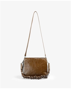 Женская сумка через плечо с застежкой-молнией и двумя ручками, зеленый Scalpers