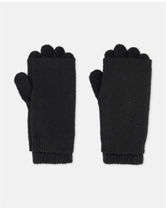 Митенки с пайетками, черный Tintoretto