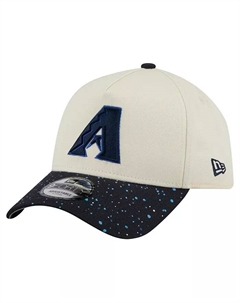 Мужская кремовая кепка Arizona Diamondbacks Speckle A-Frame 9FORTY Adjustable New era