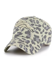 Женская серая регулируемая кепка Denver Broncos Bagheera Clean Up '47 brand