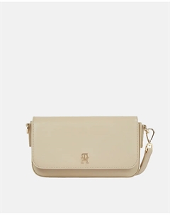 Кремовая сумка через плечо, кремовый Tommy hilfiger