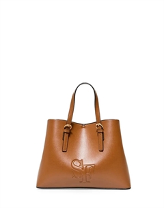 Офисная сумка с логотипом, коричневый Сфера