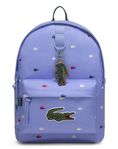 Рюкзак с принтом Core унисекс, синий Lacoste