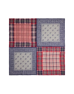 Женский шерстяной платок с узором, мультиколор Polo ralph lauren