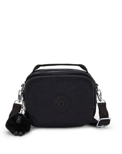 Маленькая женская сумка через плечо с ручкой, черный Kipling