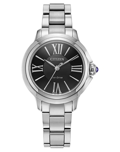 Женские классические часы-браслет Ceci из нержавеющей стали серебристого оттенка, 31.5 мм Citizen