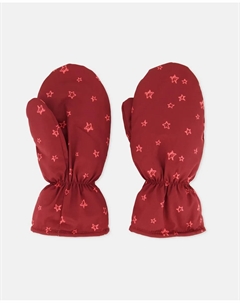 Детские перчатки для после лыж, бордовый Kids el corte inglés